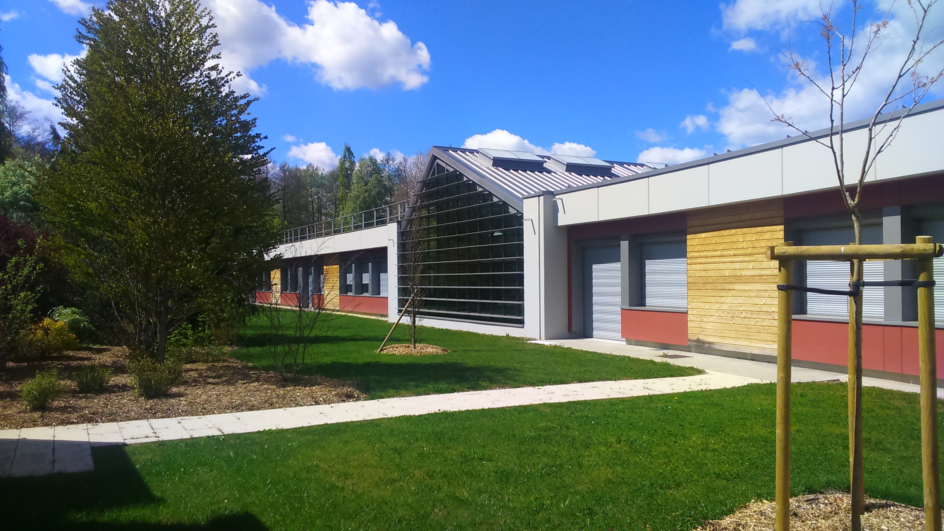 Bâtiment et espaces du CFPPA de Valdoie